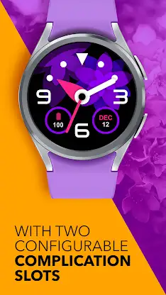 Midnight Flower: Watch Face screenshot 4