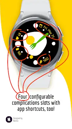 Sunny Side Up: Watch Face screenshot 5