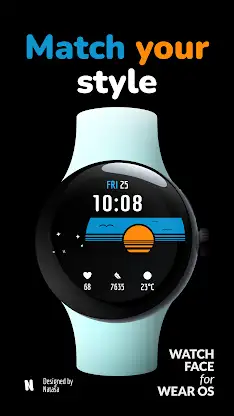 Sunrise to Sunset: Watch Face screenshot 4