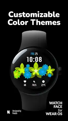 Valentine's Flower: Watch Face screenshot 2