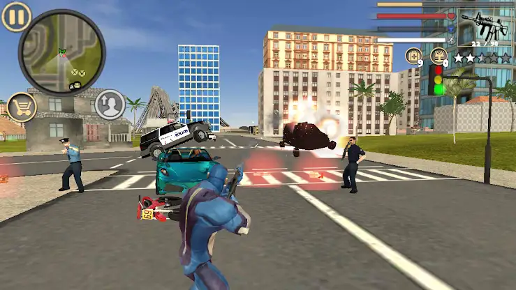 Rope Hero: Original screenshot 4