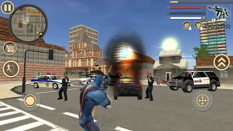 Rope Hero: Original screenshot 1