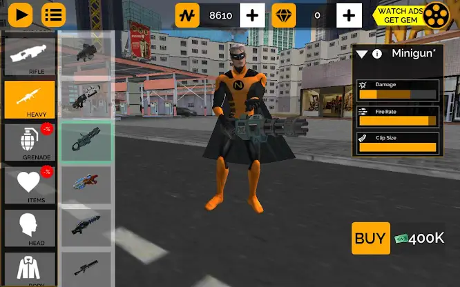 Naxeex Superhero screenshot 8