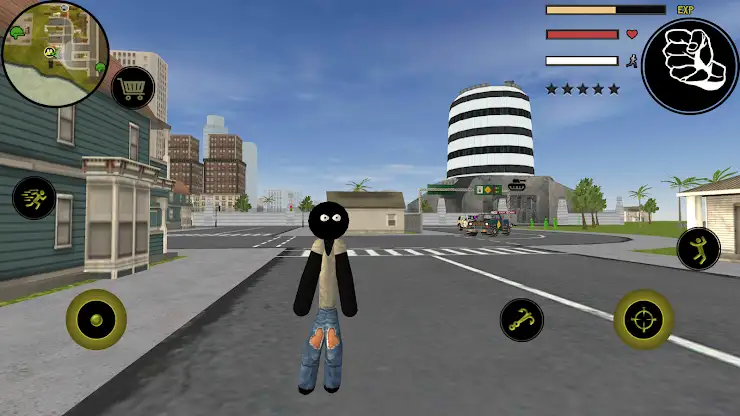 Stick Rope Hero: Original screenshot 5