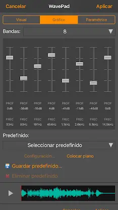 WavePad, editor de audio screenshot 3