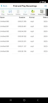 RecordPad Audio Recorder screenshot 3