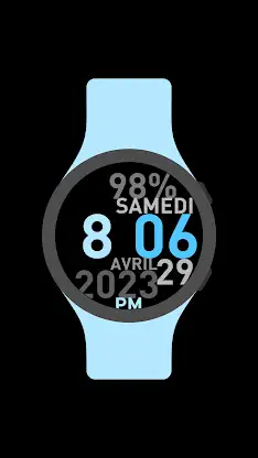 Huge French Watch Face screenshot 6
