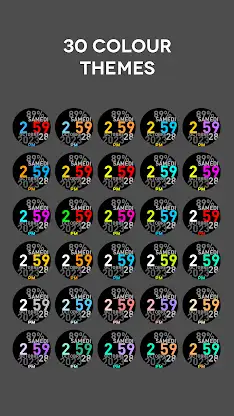 Huge French Watch Face screenshot 2