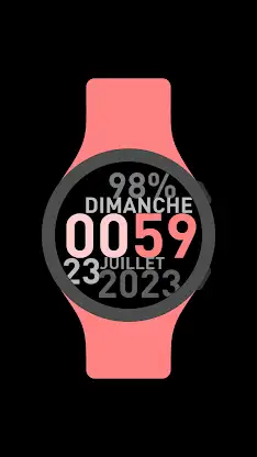Huge French Watch Face screenshot 5