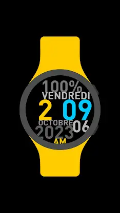 Huge French Watch Face screenshot 4