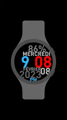Huge French Watch Face screenshot 1