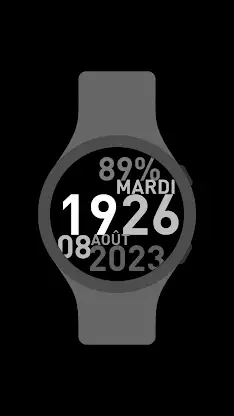 Huge French Watch Face screenshot 3