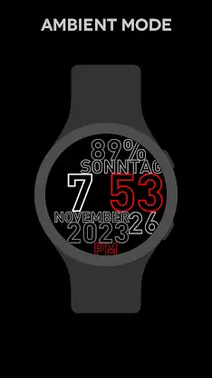 Huge German Watch Face screenshot 7