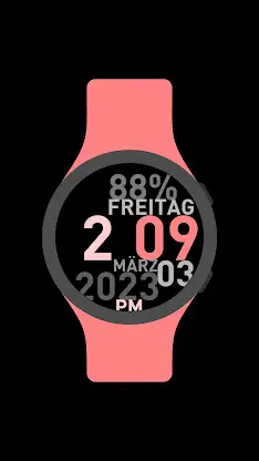 Huge German Watch Face screenshot 4