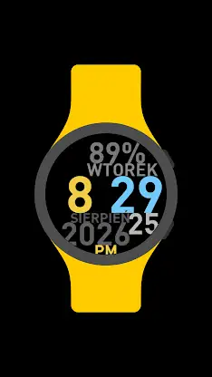 Huge Polish Watch Face screenshot 4