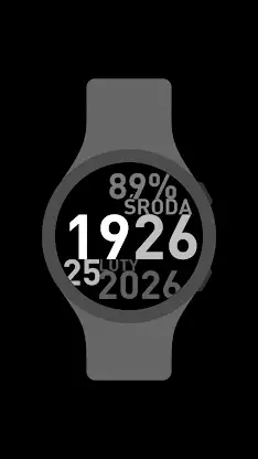 Huge Polish Watch Face screenshot 3