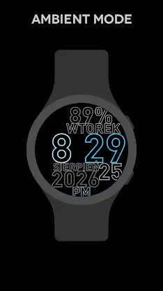 Huge Polish Watch Face screenshot 7