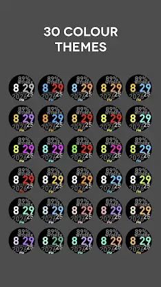 Huge Polish Watch Face screenshot 2
