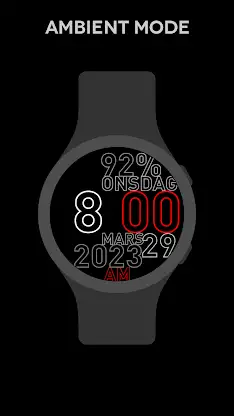 Huge Swedish Watch Face screenshot 7
