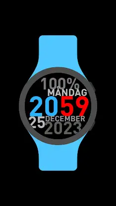 Huge Swedish Watch Face screenshot 4