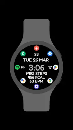 Launcher Watch Face screenshot 1