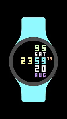 Pixelwatch Watch Face screenshot 2
