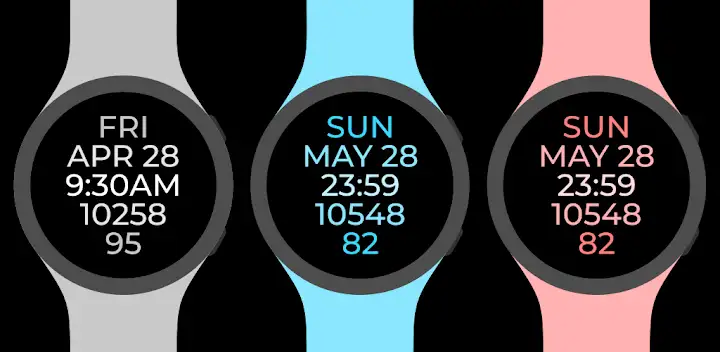 Readable Watch Face — Android app banner
