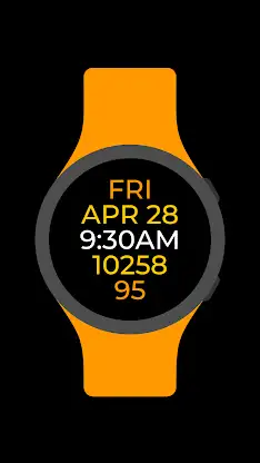 Readable Watch Face screenshot 6