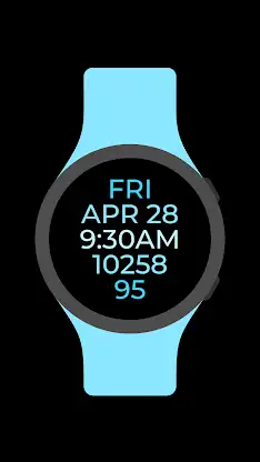 Readable Watch Face screenshot 4