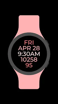 Readable Watch Face screenshot 3