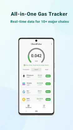 ChainPulse: Multi-Chain Gas screenshot 1