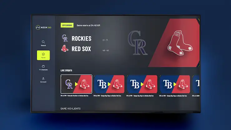 NESN 360 screenshot 2