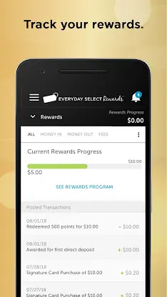 Everyday Select Rewards Visa screenshot 1
