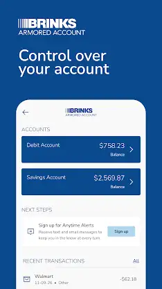 Brink's Armored Account screenshot 1