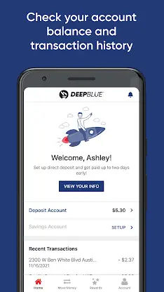 DEEPBLUE Debit screenshot 1
