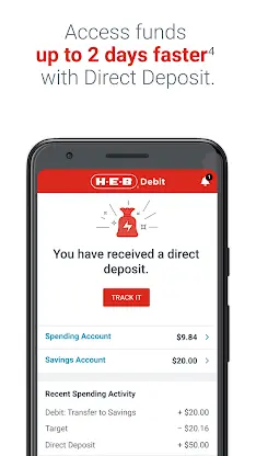 H-E-B Debit screenshot 3