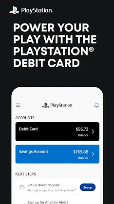 PlayStation Debit Card screenshot 1