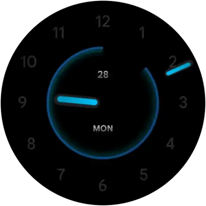 Neumorphic Analog Watch Face screenshot 8