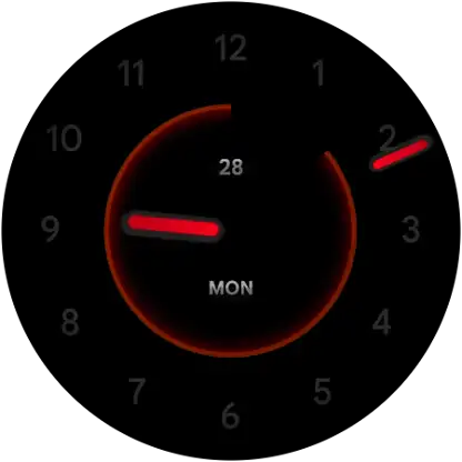 Neumorphic Analog Watch Face screenshot 7