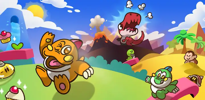 Dino Quake — Android game banner
