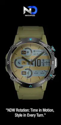Rotating Watchface — NDW064 screenshot 3