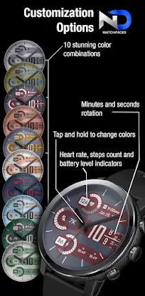 Rotating Watchface — NDW064 screenshot 4