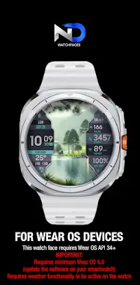 Weather Watchface — NDW076 screenshot 4