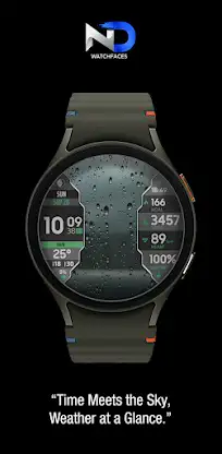 Weather Watchface — NDW076 screenshot 2