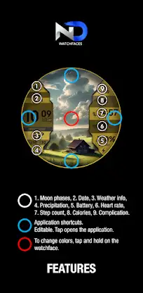 Weather Watchface — NDW076 screenshot 7