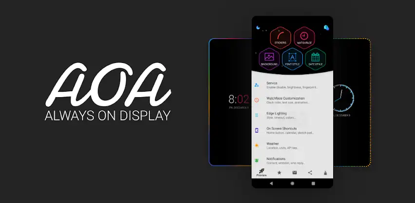 AOA: Always on Display screenshot 1