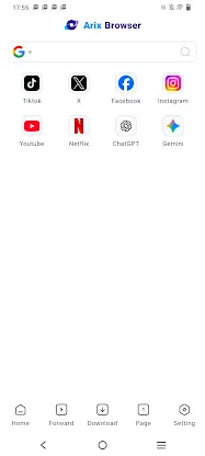 Arix Browser screenshot 4