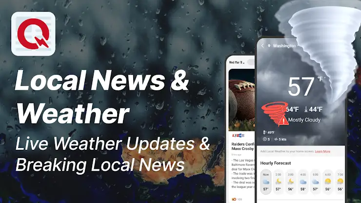 Quick News: Local & Breaking screenshot 1