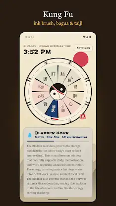 Qi Clock: Organ Meridian Time screenshot 4