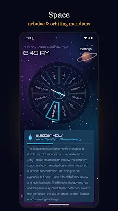 Qi Clock: Organ Meridian Time screenshot 3